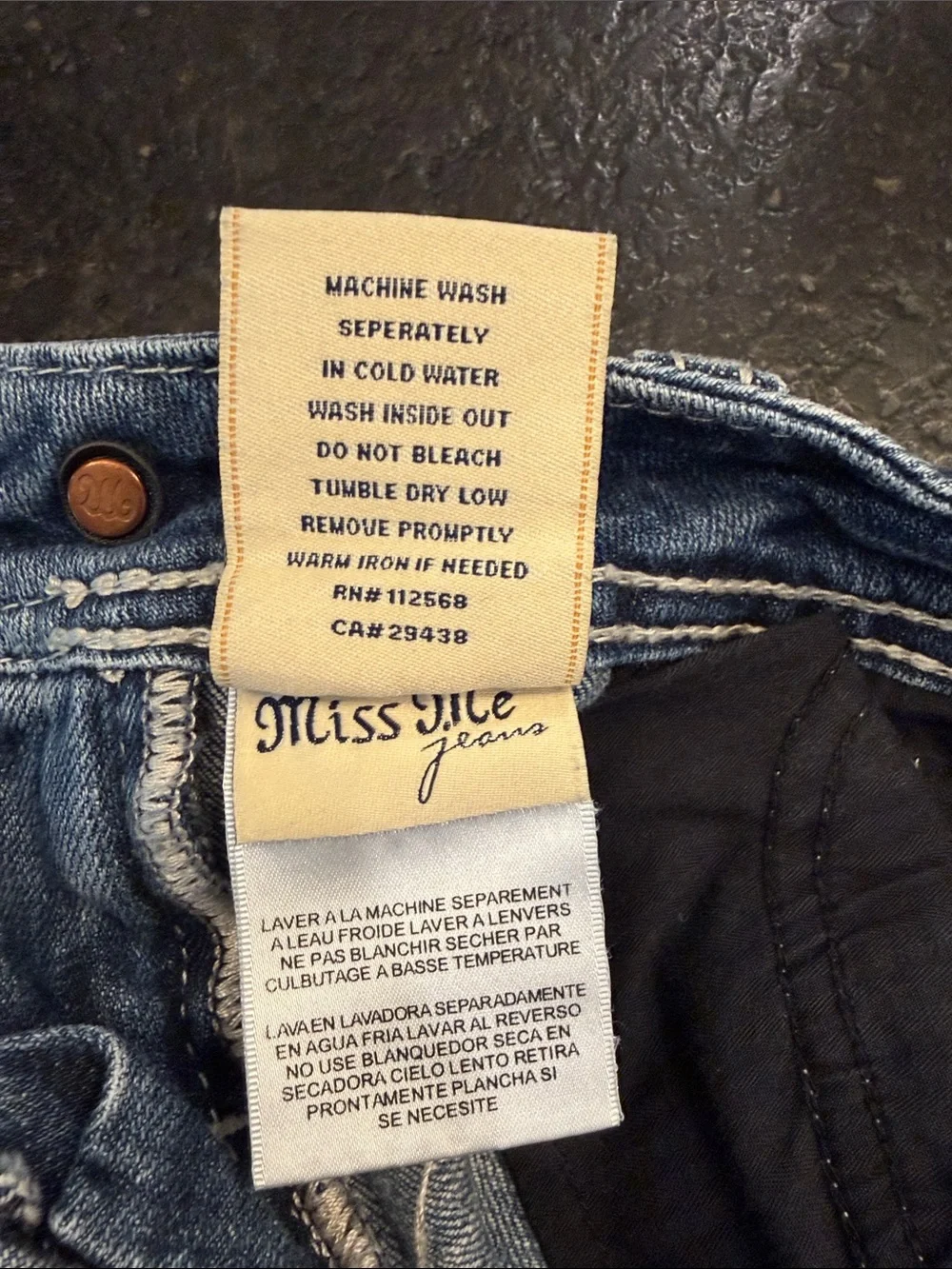 Miss Me Blue Boot Jeans